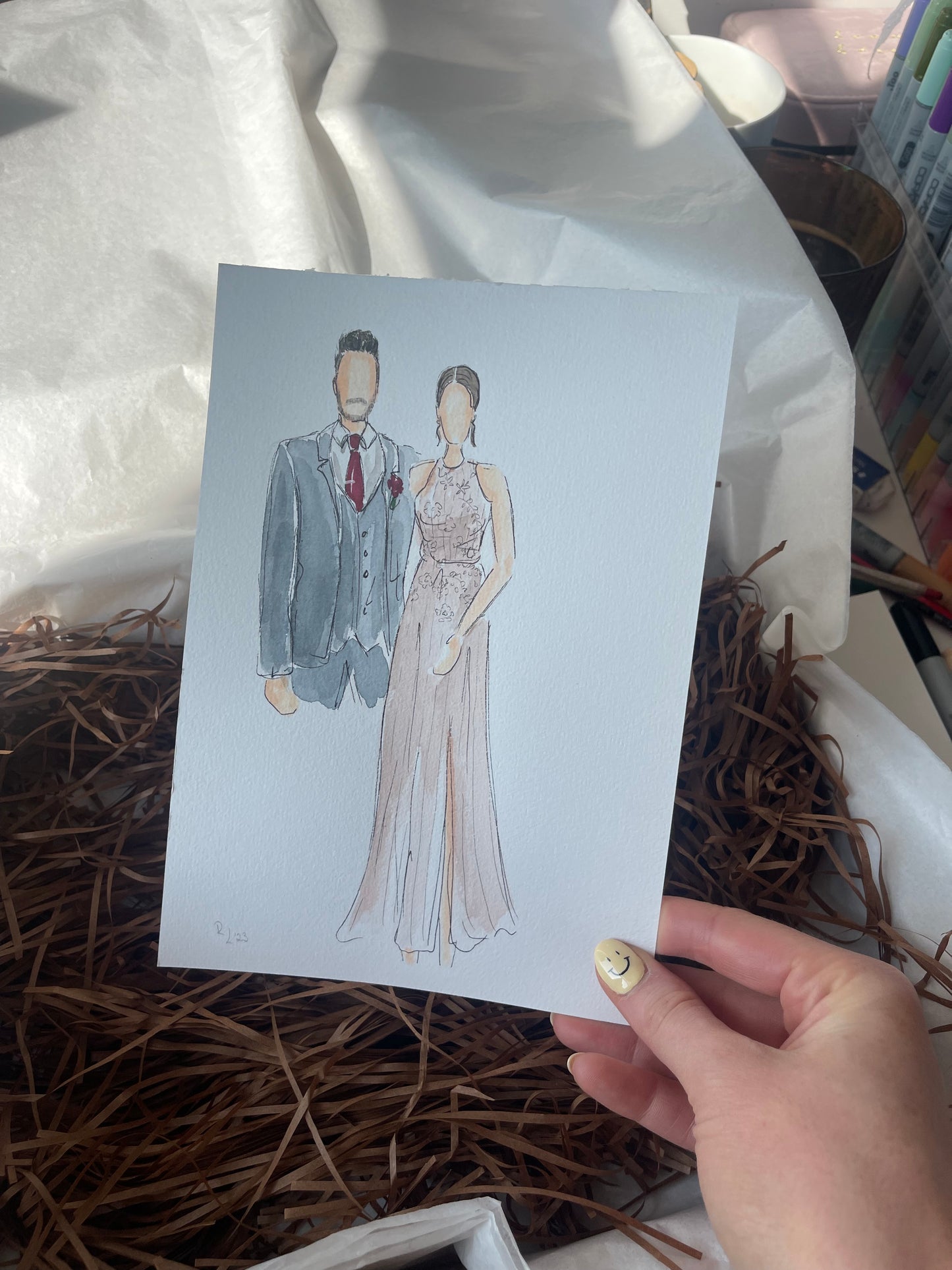 Custom Fashion Illustration