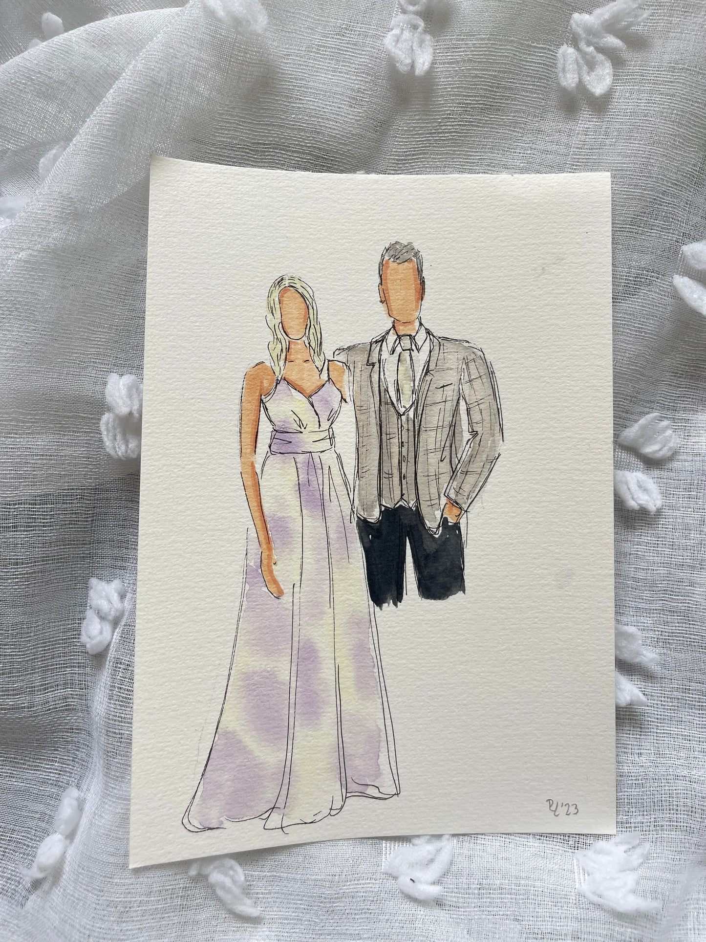 Custom Fashion Illustration