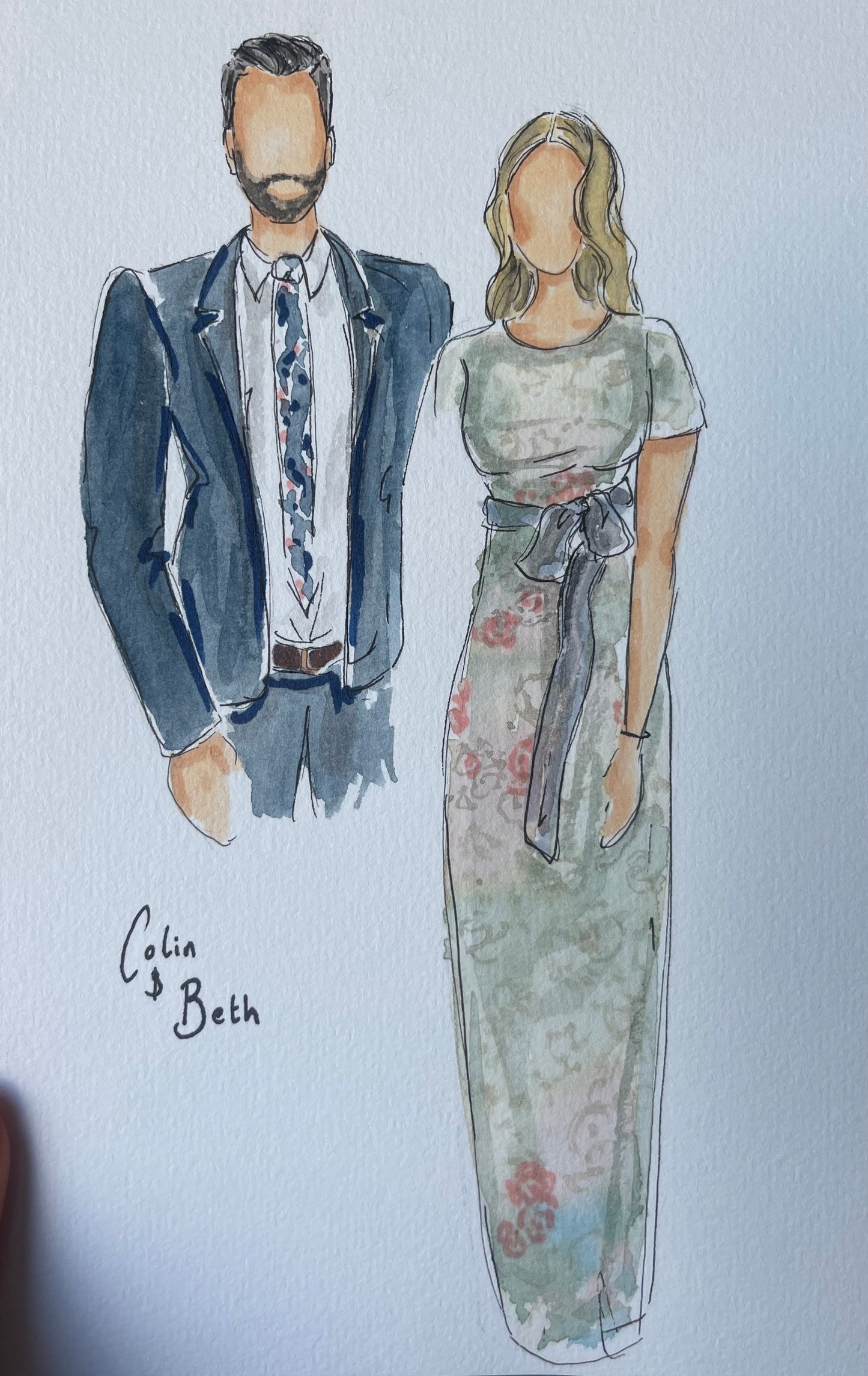 Custom Fashion Illustration